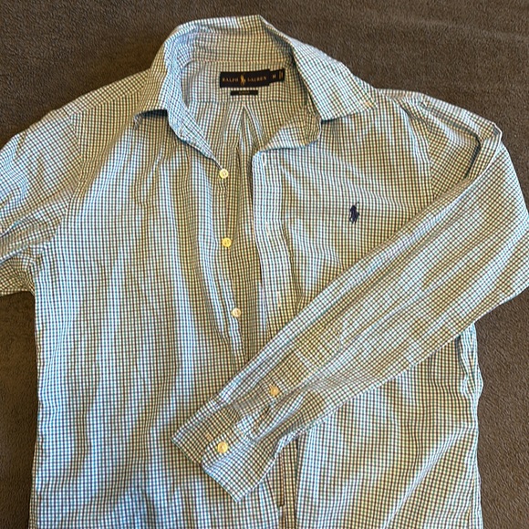 Long Sleeve Button Up Shirt. Polo by Ralph Lauren - Picture 2 of 2